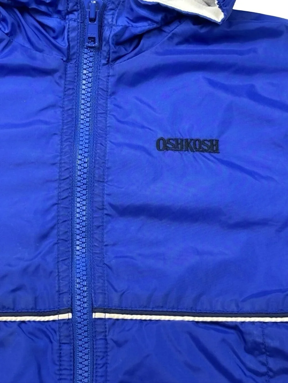 OshKosh B'gosh Bright Blue Hooded Raincoat